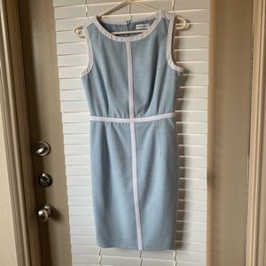 Calvin Klein Baby Blue Sleeveless Dress